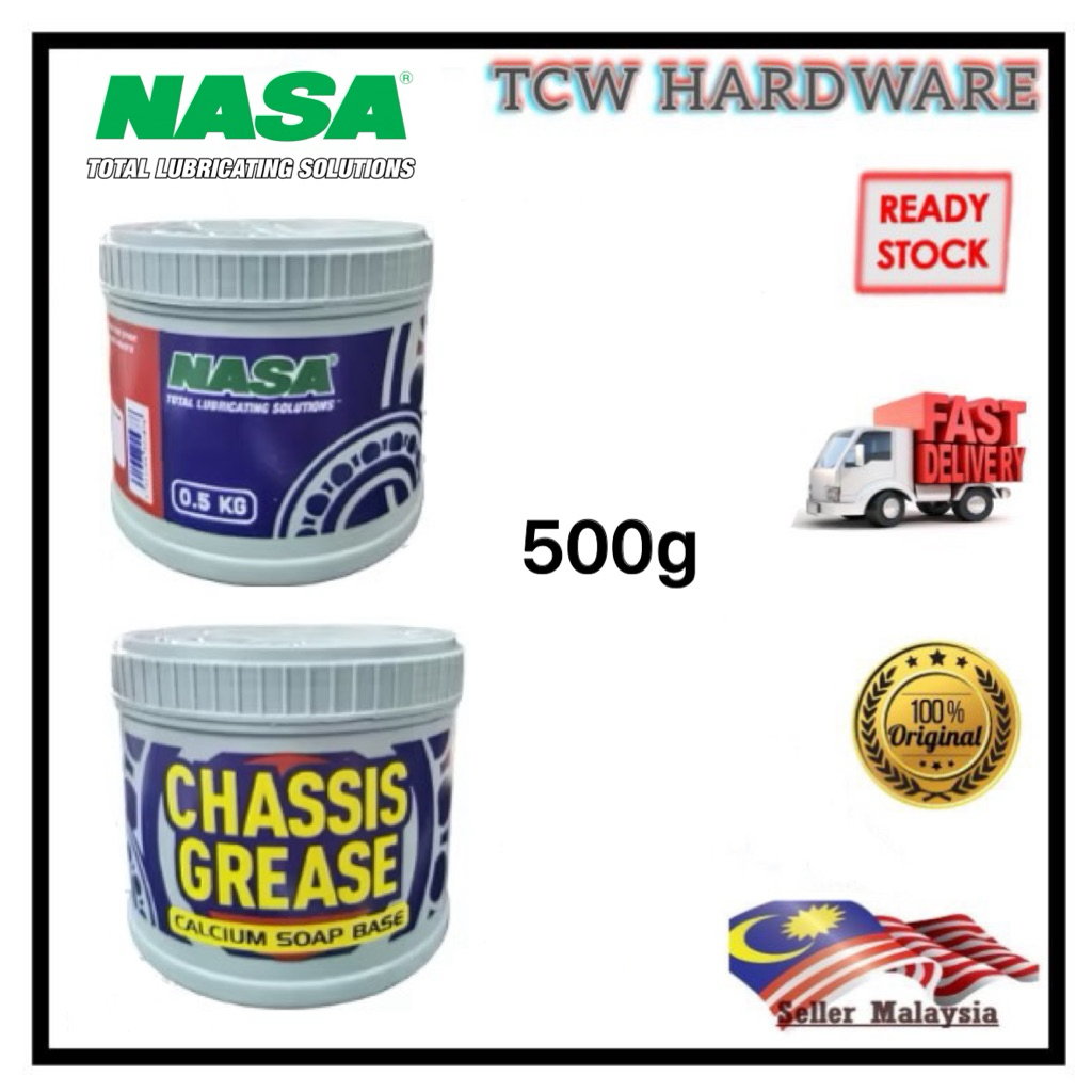 NASA CHASSIS GREASE CALCIUM SOAP BASE 500G/Grease/Minyak Grease/Nasa ...