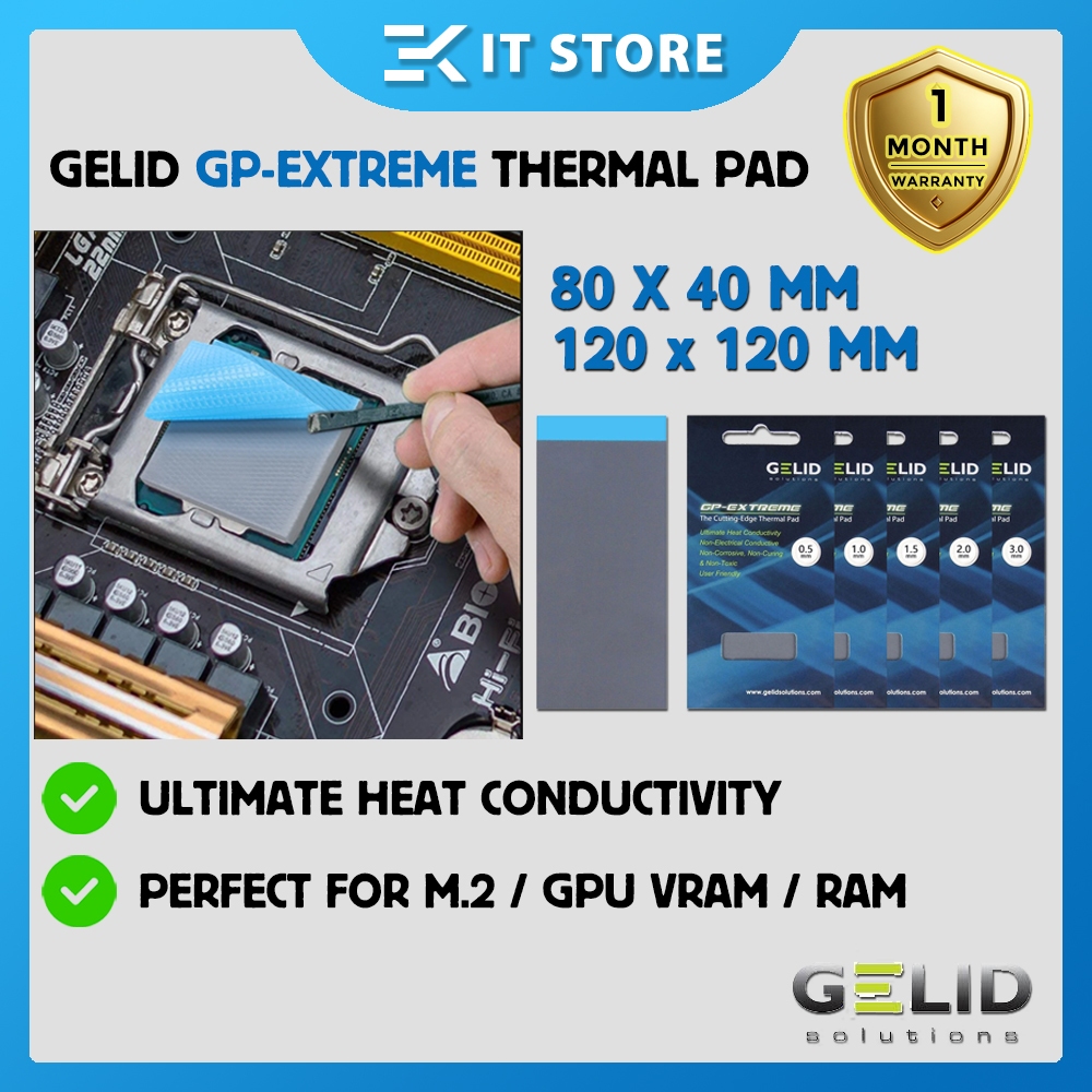 Gelid GP-Extreme Thermal Pad High Performance Silicone Pad For Cooling ...