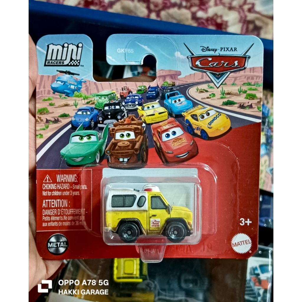 MATTEL DISNEY PIXAR CARS MINI TODD PIZZA PLANET TRUCK | Shopee Malaysia