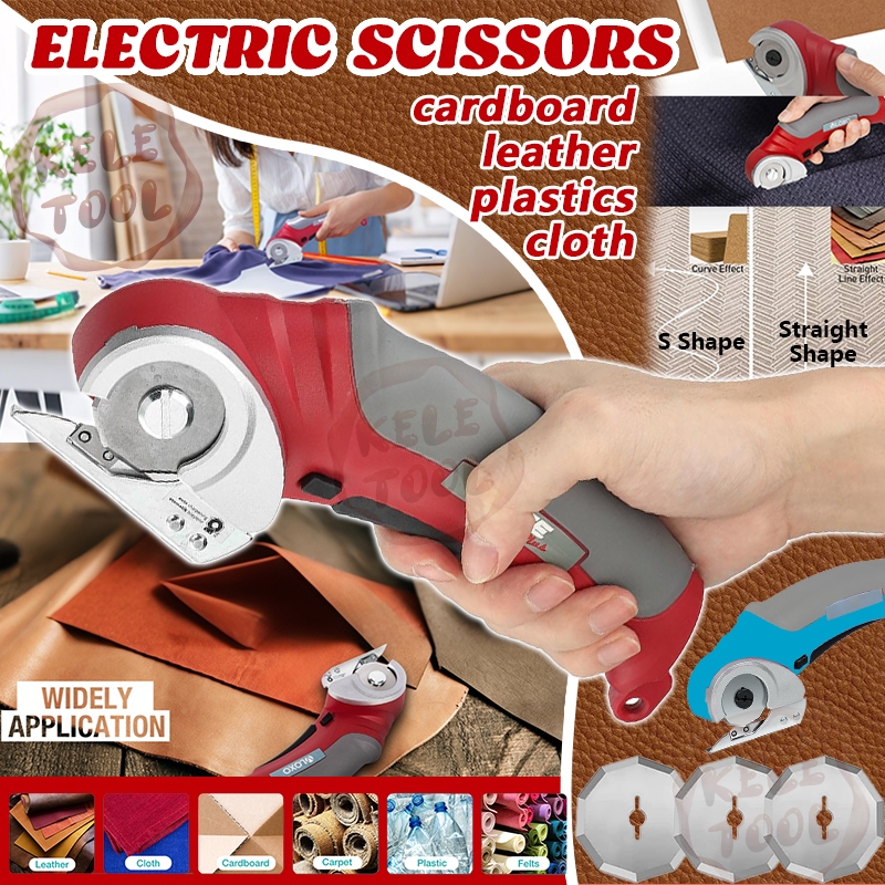 Cordless Electric Scissors 4V Cardboard Cutter Box Cutter Rechargeable ...