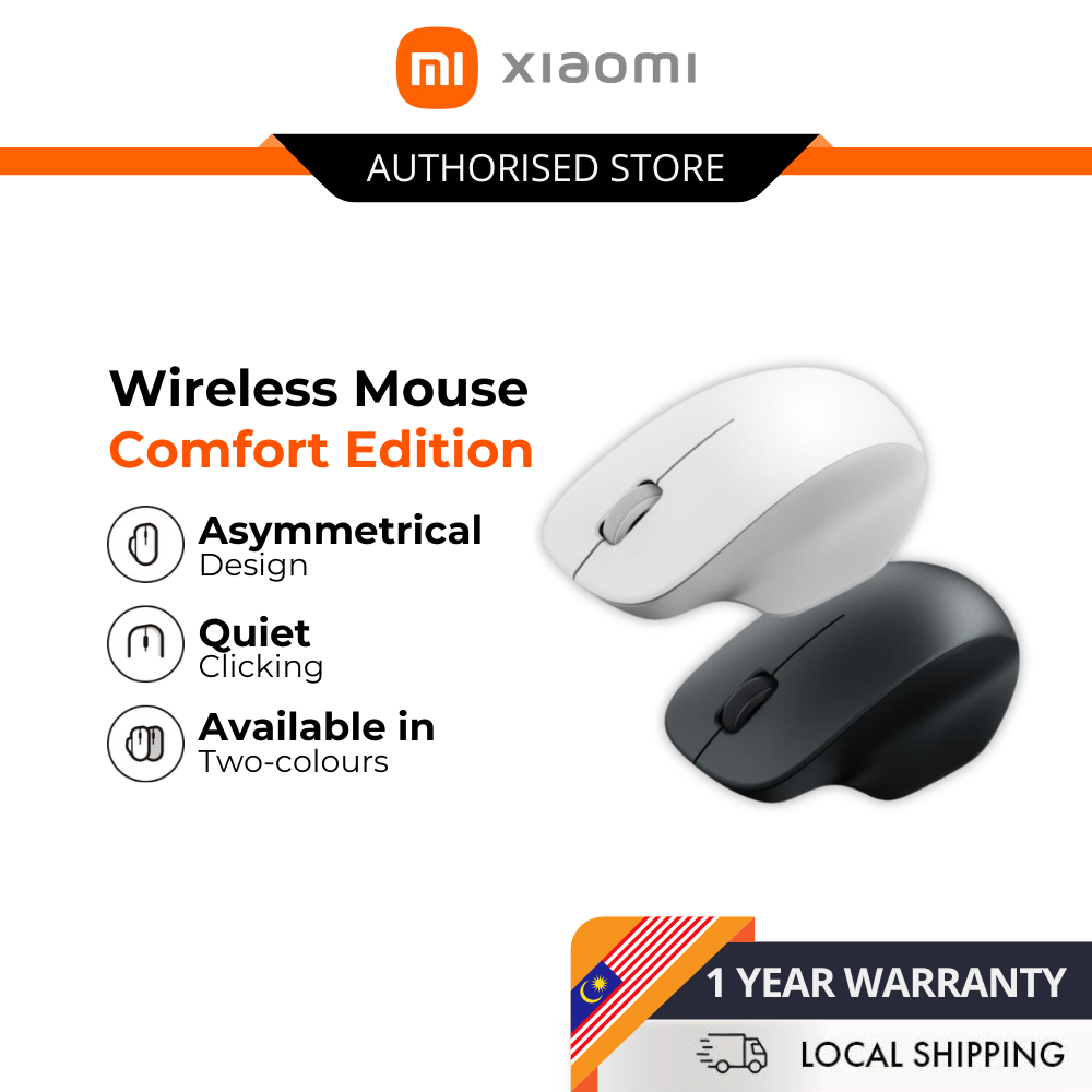 Xiaomi Wireless Mouse Comfort Edition | Shopee Malaysia