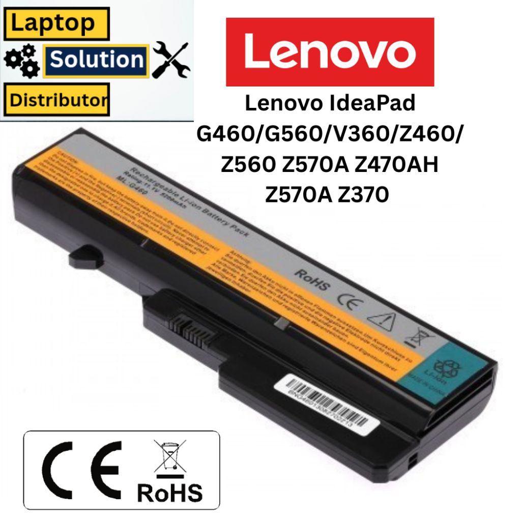 Vhbw Batteria 4400mAh 11.1V Per Notebook Lenovo IdeaPad Z570, Z575 E Altri - Ricambio L08S6Y21, 57Y6454