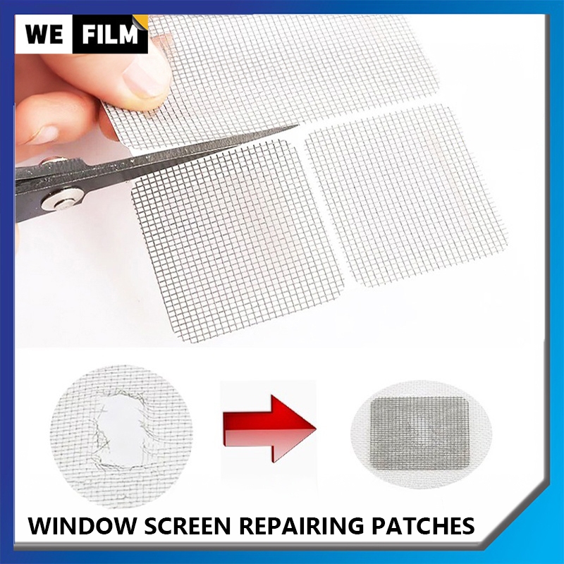 WEFILM 5pcs/10pcs Window Screen Repair Kit Door Window Patch Tape ...