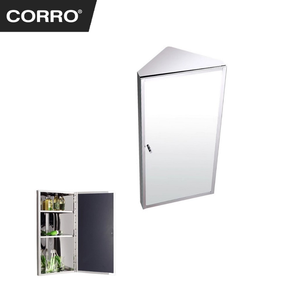 CORRO Stainless Steel Mirror Cabinet CMC 30601 | Shopee Malaysia