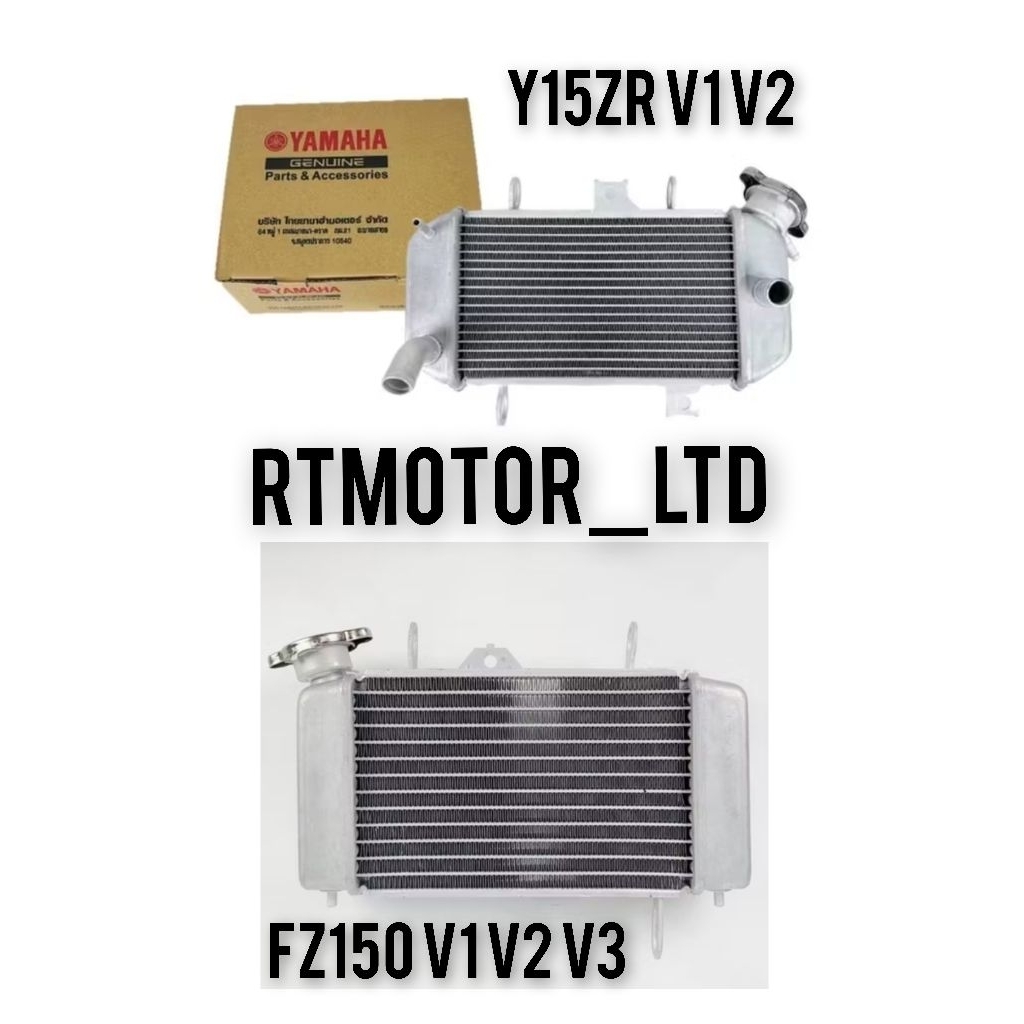 Y15ZR V1 V2 / FZ150 V1 V2 V3 RADIATOR ASSY COOLANT TANK STANDARD TANGKI ...