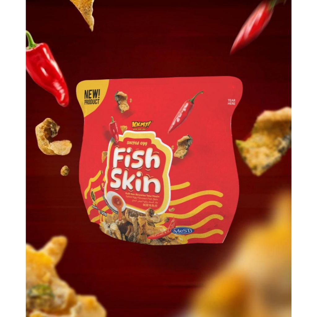 FISH SKIN SALTED EGG 50G (MINI PACK) | Shopee Malaysia