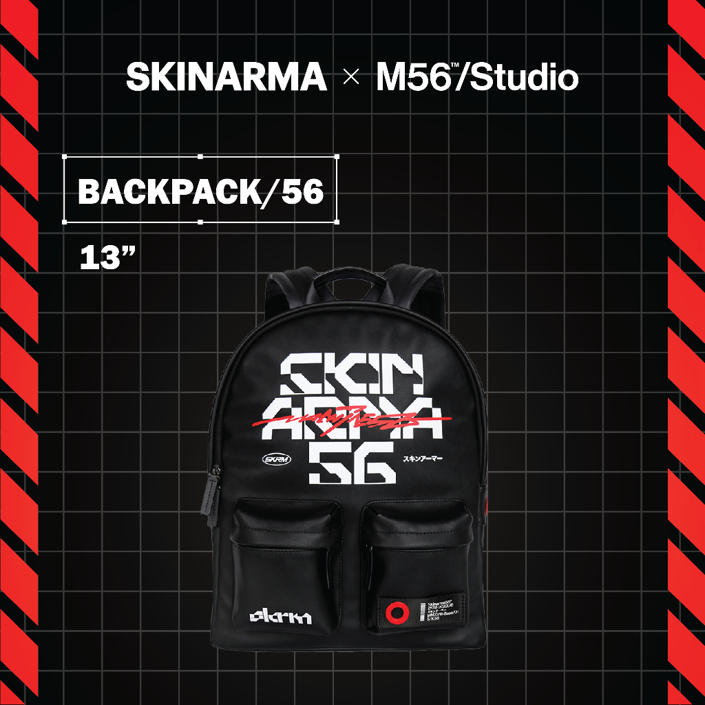 SKINARMA X M56 Backpack - Black | Shopee Malaysia