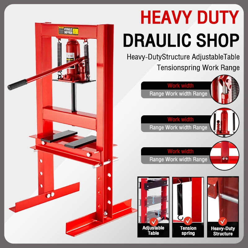 Mesin Press Hydraulic Shop Press Machine Heavy Duty Shop Press Car ...