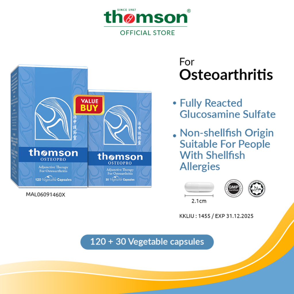 Thomson OsteoPro Adjunctive Therapy for Osteoarthritis (120 + 30 ...