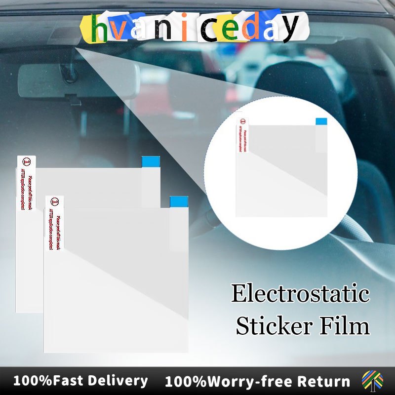 10PC Car Dashcam Electrostatic Sticker Double-sided Paste Tape for ETC ...