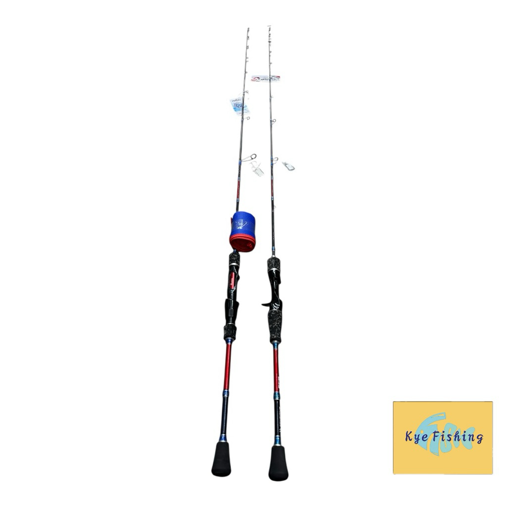 EUPRO NEW DESIGN BLOOD SPIDER SPINNING ROD | Shopee Malaysia