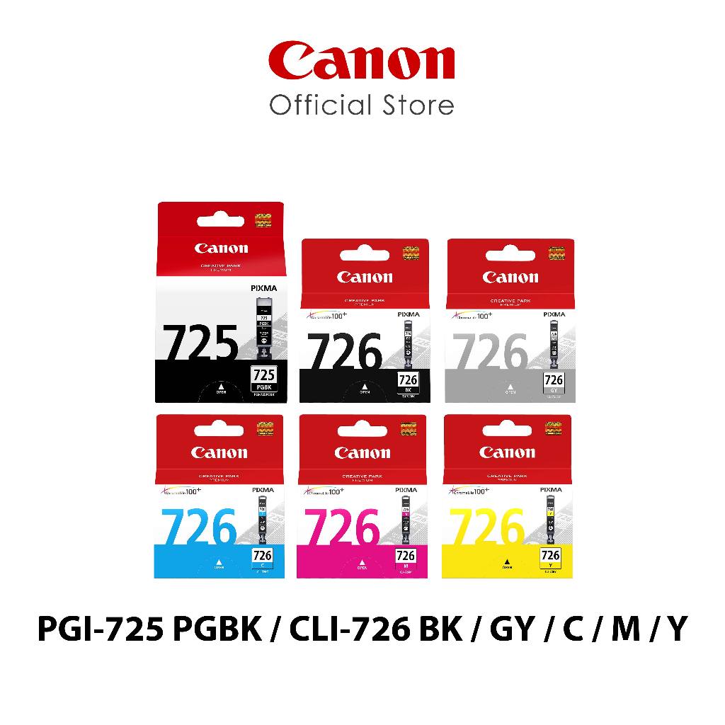 Canon PGI-725 / CLI-726 Ink Tank Cartridge for Inkjet Printer iP4870 ...