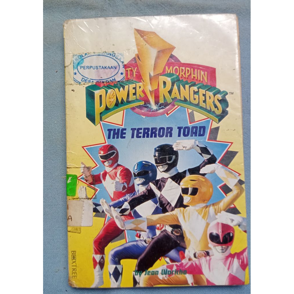 preloved POWER RANGER THE TERROR TOAD | Shopee Malaysia