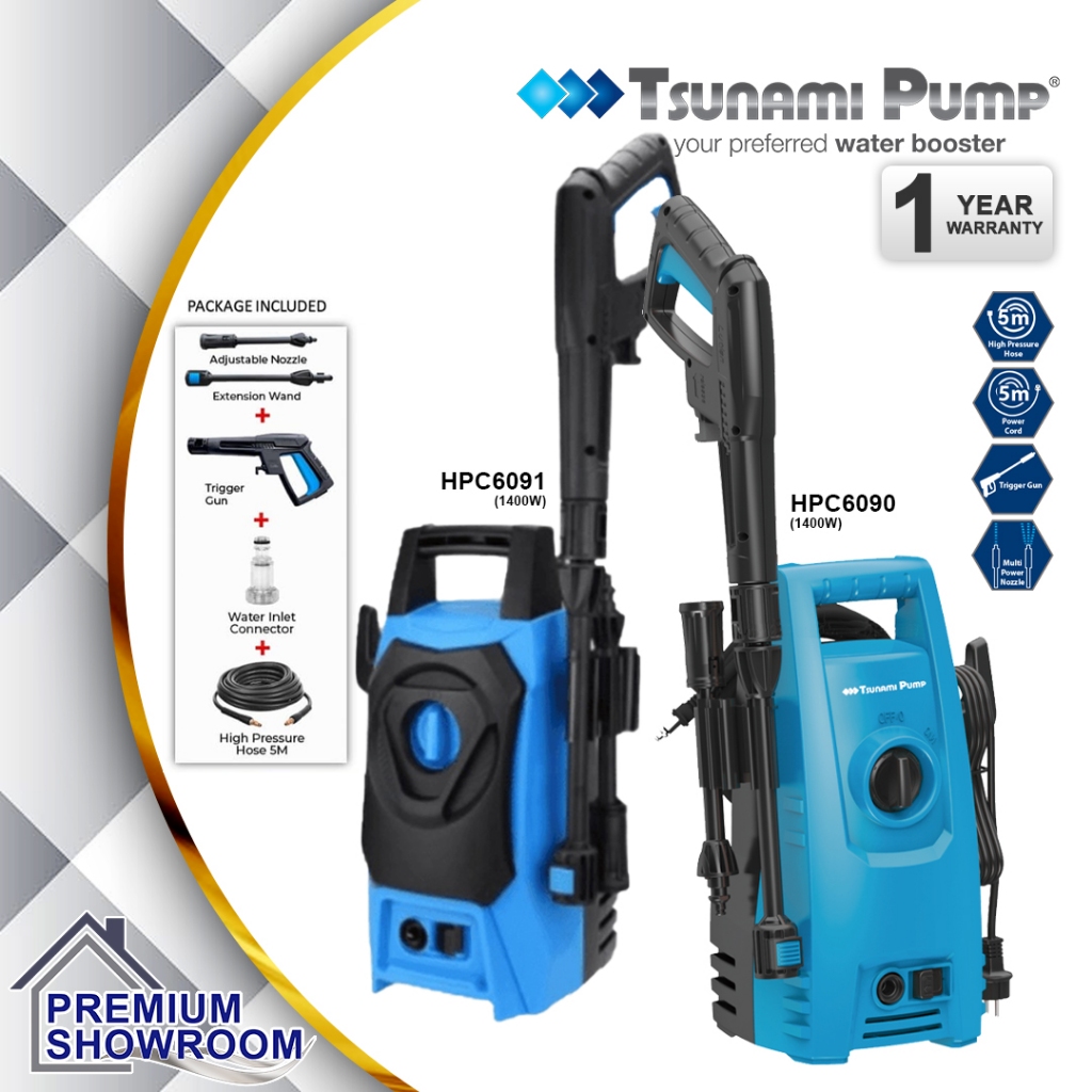 Tsunami Water Jet High Pressure Washer HPC6090 / HPC6091 | Car Wash ...