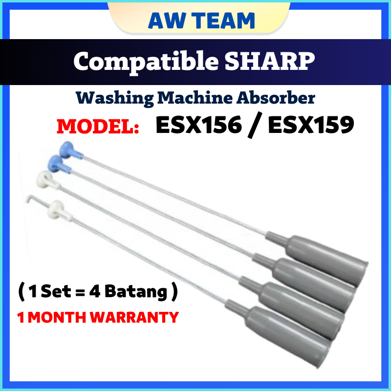 ESX156 / ESX159 Compatible SHARP Washing Machine Absorber Suspension ...