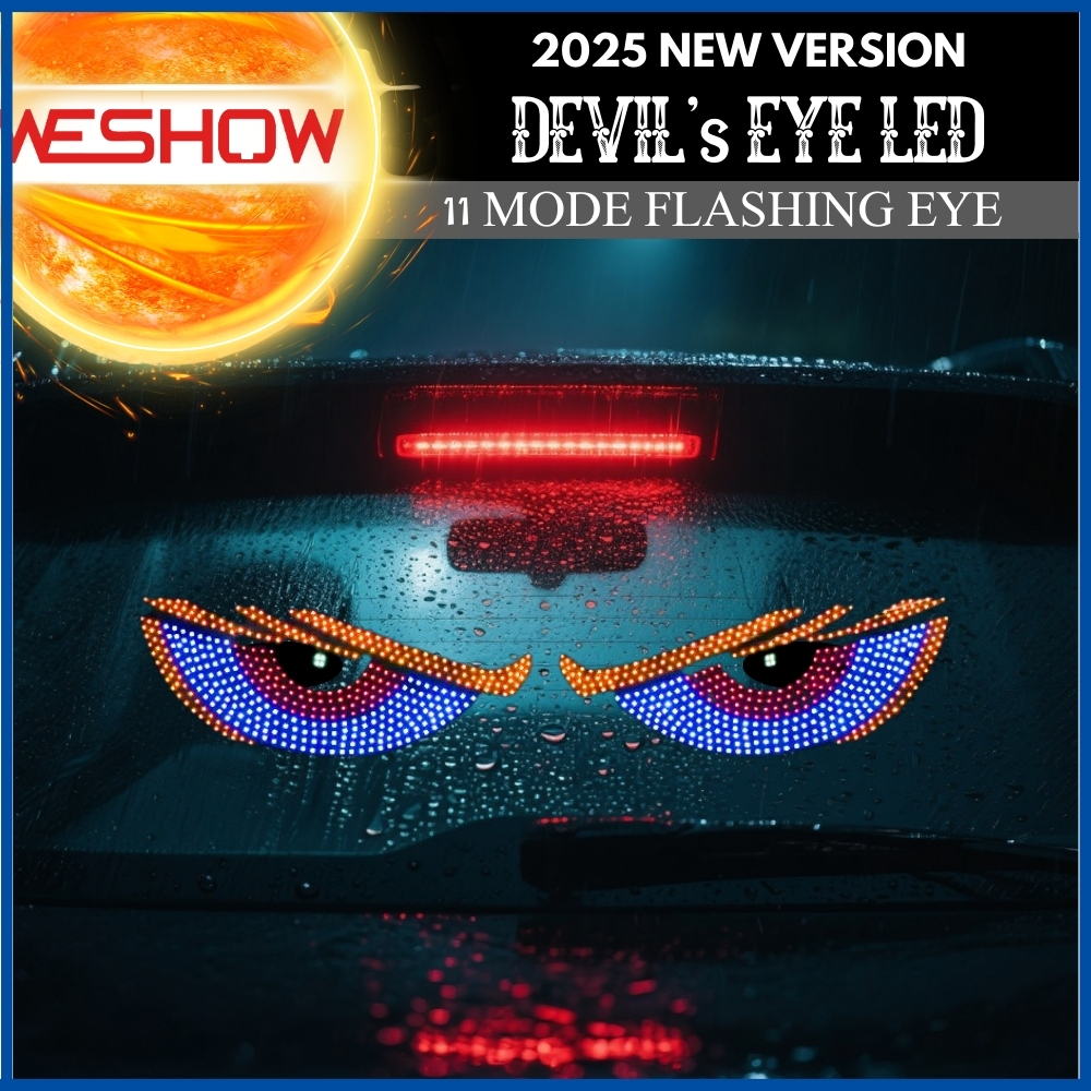 GBS CAR LED 12v 24v Car Devil's Eye Light Lampu Mata Led Flexible Panel ...