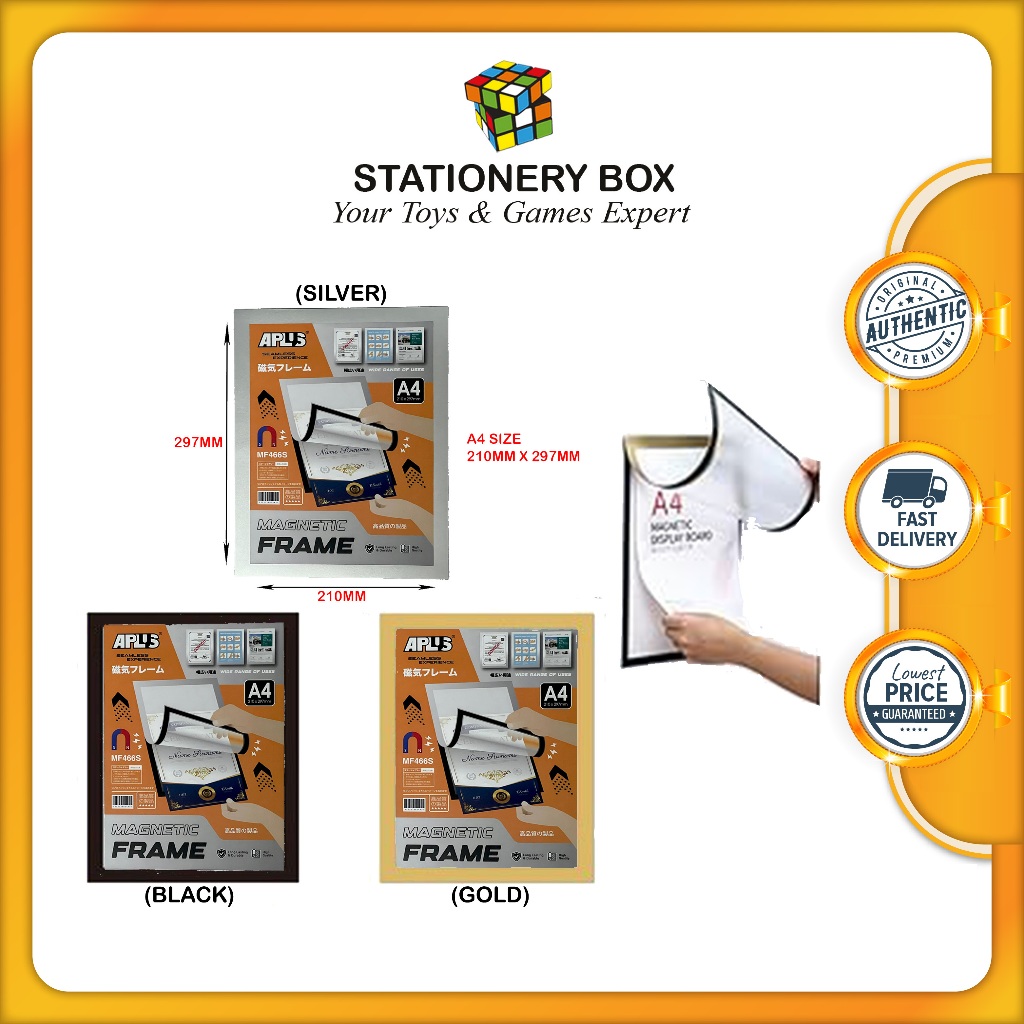 A-Plus Magnetic Display Frame [A4] | Shopee Malaysia