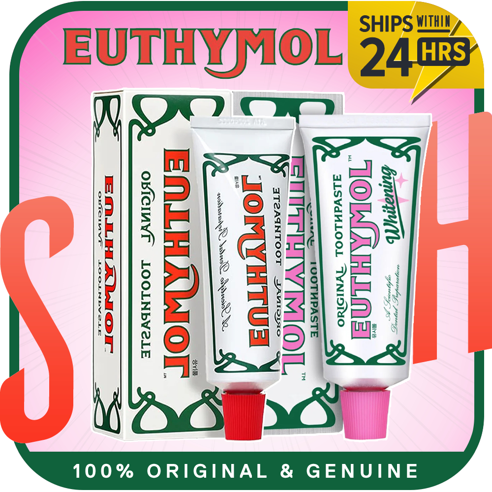 EUTHYMOL Original Pink Toothpaste - Fluoride-Free Toothpaste for ...