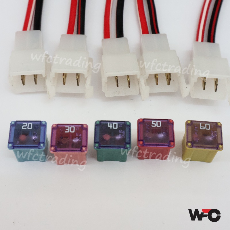 Car 12V In Line Mini Blade Fuse Holder With 5 10 15 20 25 30A Fuses Sale - Foto 9