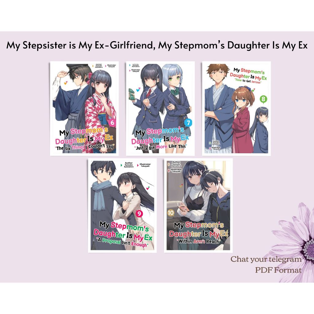 My Stepsister is My Ex-Girlfriend, My Stepmom’s Daughter Is My Ex Light Novel | Shopee Malaysia