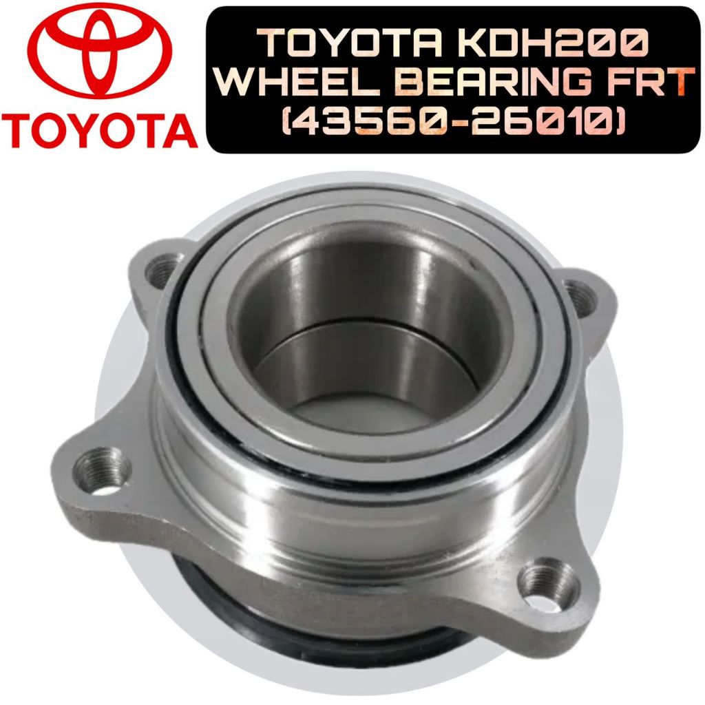 (GENUINE TOYOTA)TOYOTA HIACE KDH200 WHEEL BEARING FRT/REAR | Shopee ...