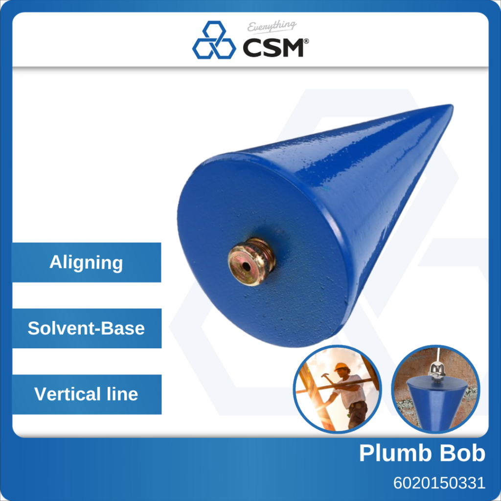 Professional Heavy-Duty Plumb Bob for Accurate Vertical Alignment ...
