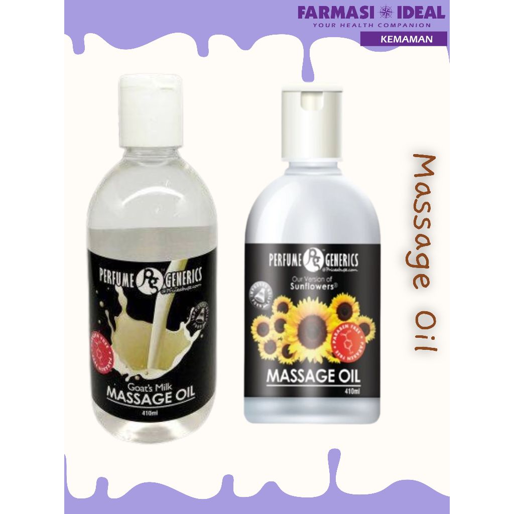 🔥READY STOCK🔥Perfume Generics Massage Oil 410ml 200ml Shopee