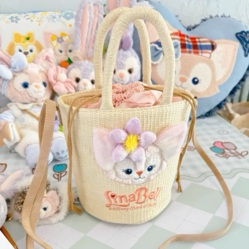 Linabell Crossbody Woven Bucket Bag ( Shanghai Disneyland ) | Shopee ...