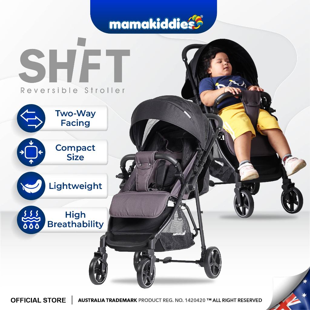 DISPLAY UNIT]Mamakiddies SHIFT Reversible Compact Lightweight