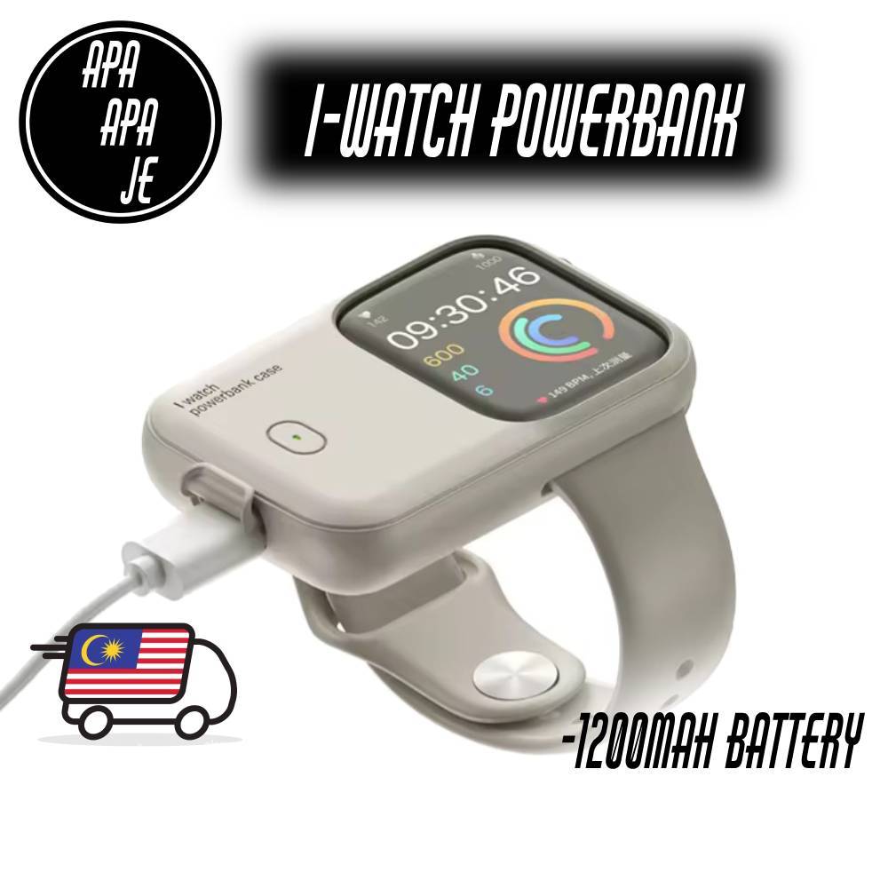 Portable Apple Watch Power Bank Case Wireless Charger for Apple