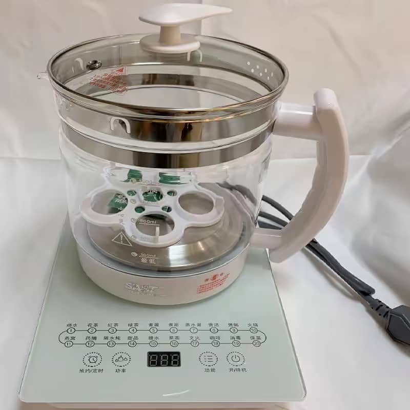 1.8L Health Kettle Automatic Thickened Glass Multifunction Electric ...