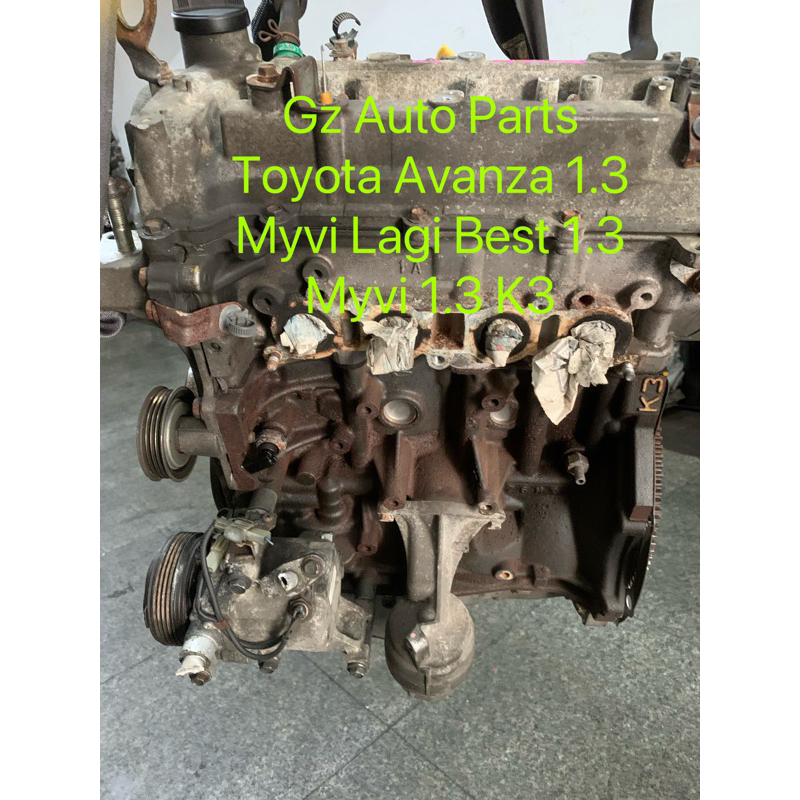 Perodua Myvi Toyota Avanza 1.3 K3 Engine Original Japan | Shopee Malaysia