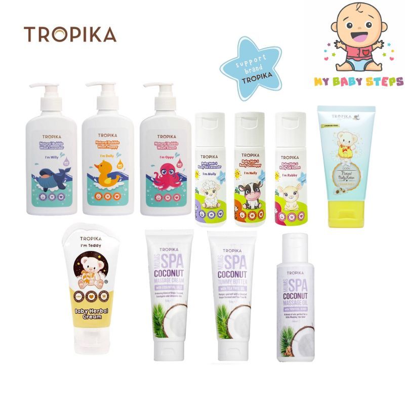Ready Stock 100 Original TROPIKA Krim Bayi Herbal Cream, Baby Body