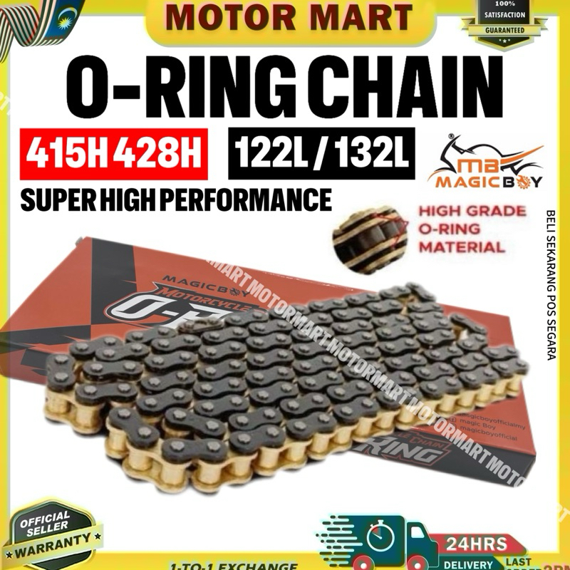 Magic Boy Rantai Motor ORIGINAL Heavy Duty Gold Chain ERO Chain OR O ...