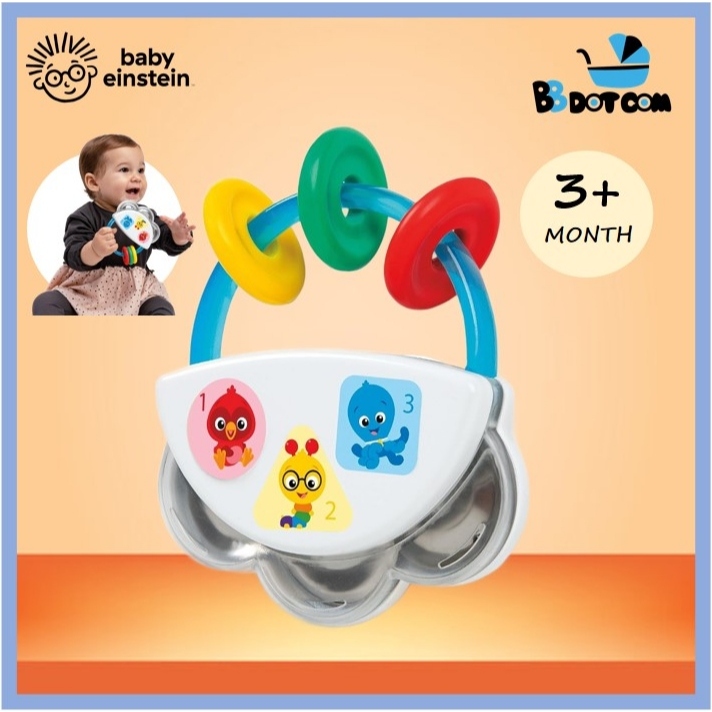 Baby Einstein Tiny Tambourine Musical Toy & Rattle | Shopee Malaysia