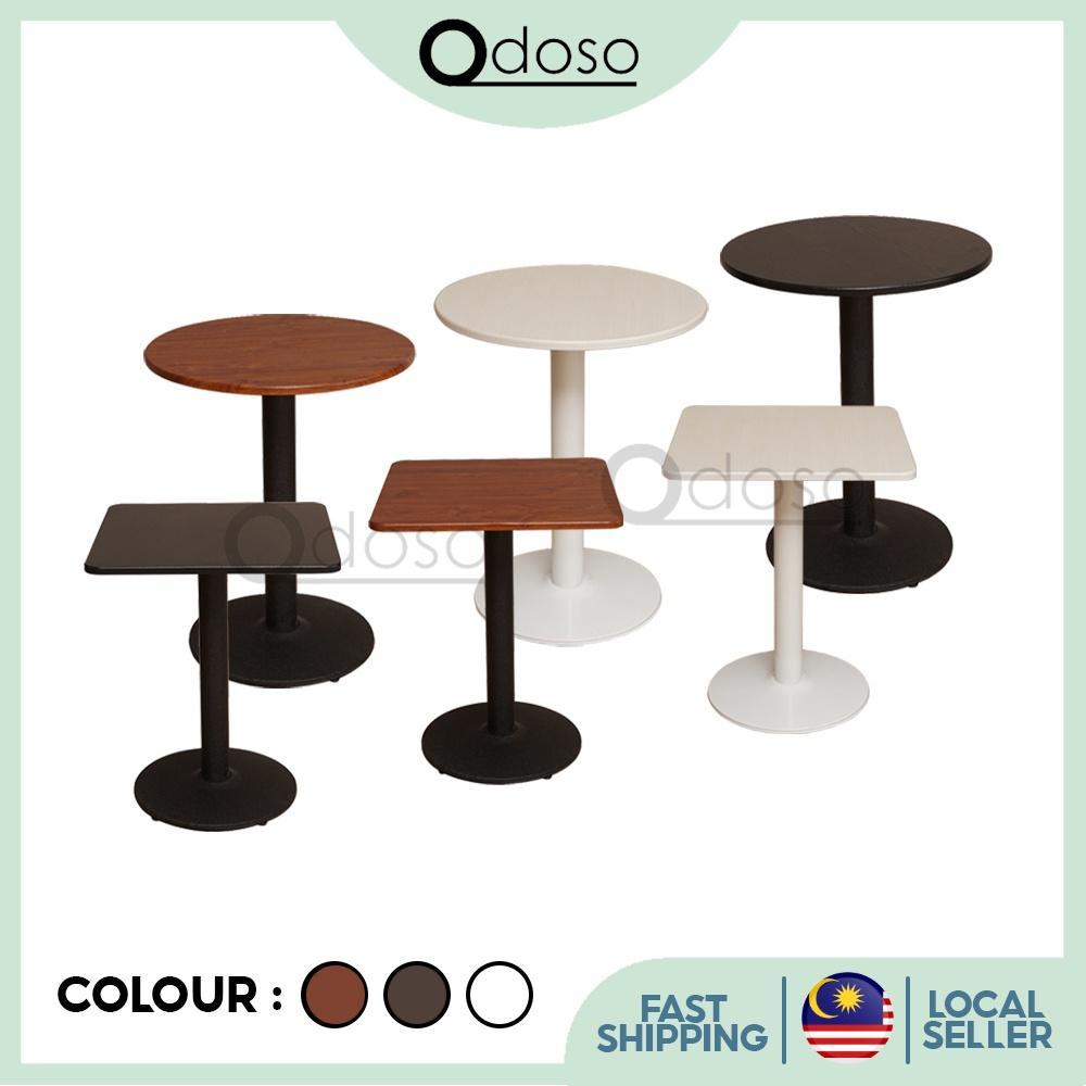 [Free Gift] ODOSO HP035 Round/Square Northern Style Coffee Table Café ...