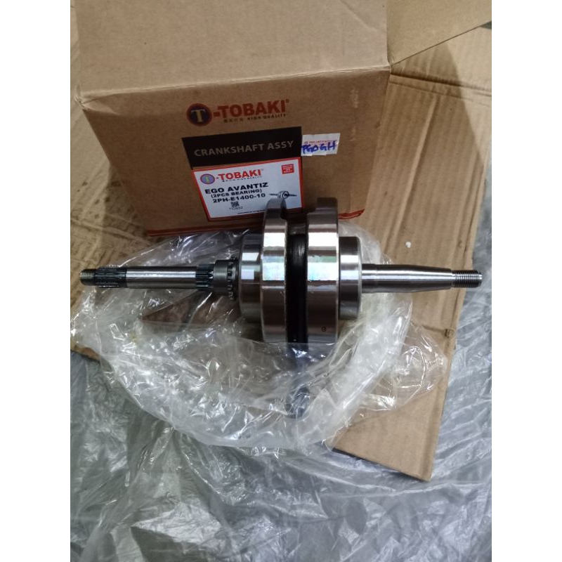 CRANKSHAFT EGO AVANTIZ/EGO SOLARIZ (2 pcs BEARING) (2PHE140010