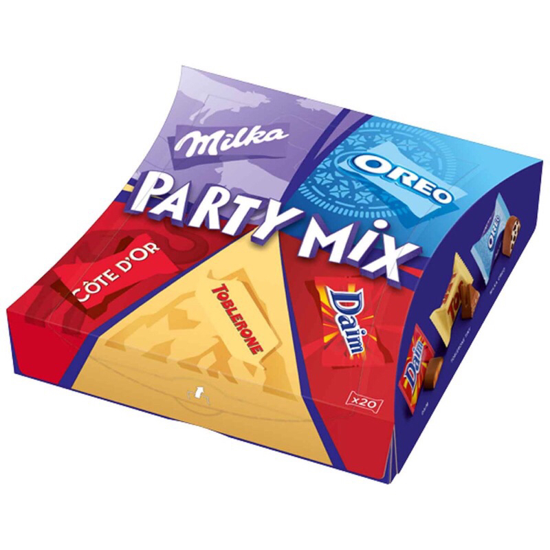 milka chocolate party mix box 159gram | Shopee Malaysia