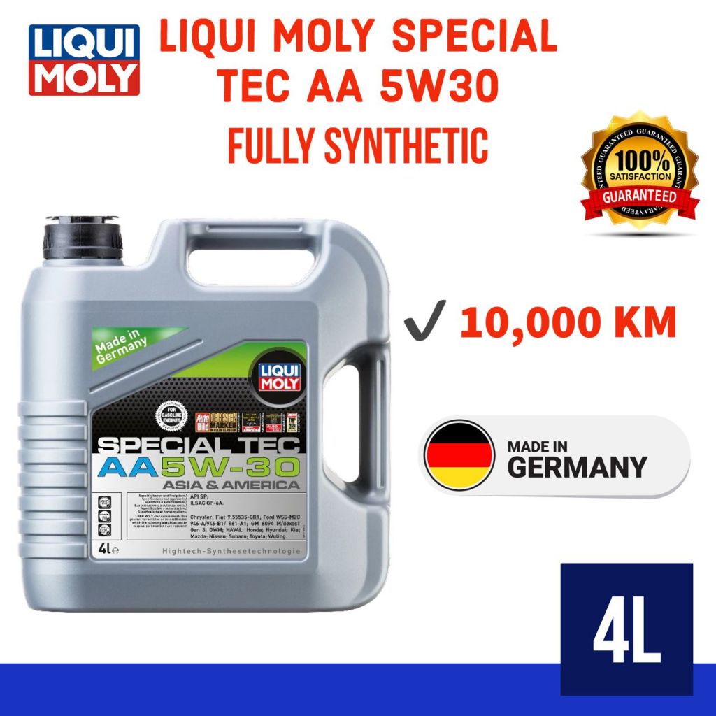 LIQUI MOLY SPECIAL TEC AA 5W30 FULLY SYNTHETIC (4L) ENGINE OIL MINYAK