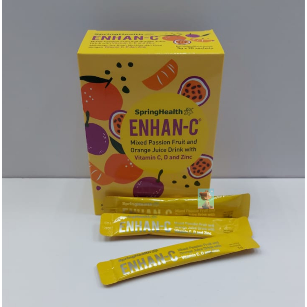 SpringHealth ENHAN-C® Mixed Passion Fruit and Orange Juice Drink with ...