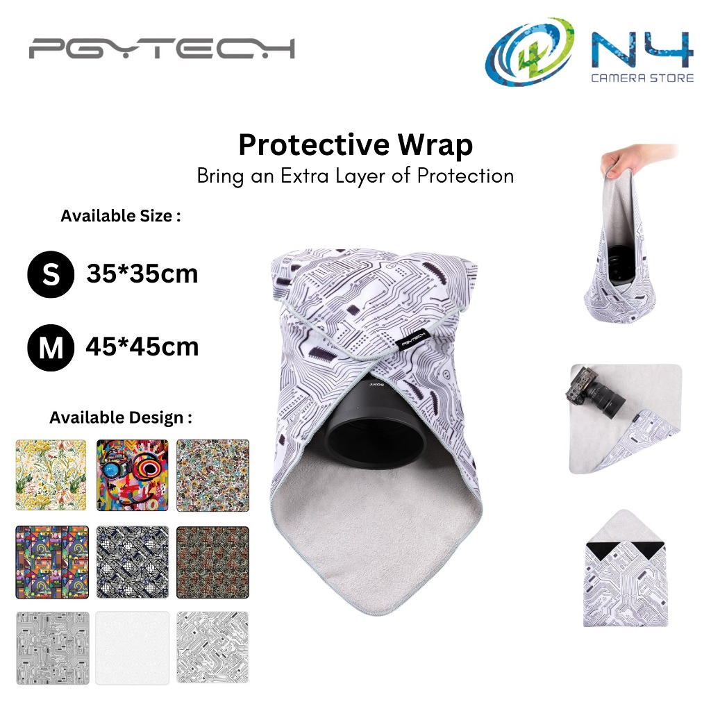 PGYTECH Protective Wrap for Camera, Lenses, Drones, iPad, Other ...