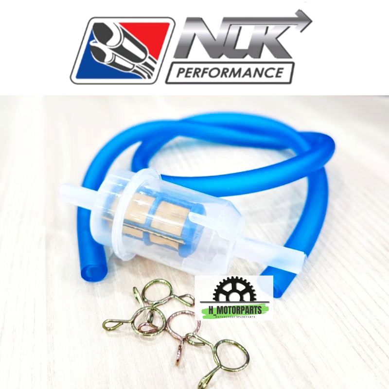 NLK PERFORMANCE RACING FUEL FILTER WITH HOSE UNIVERSAL 61CM NLK 59CM ...