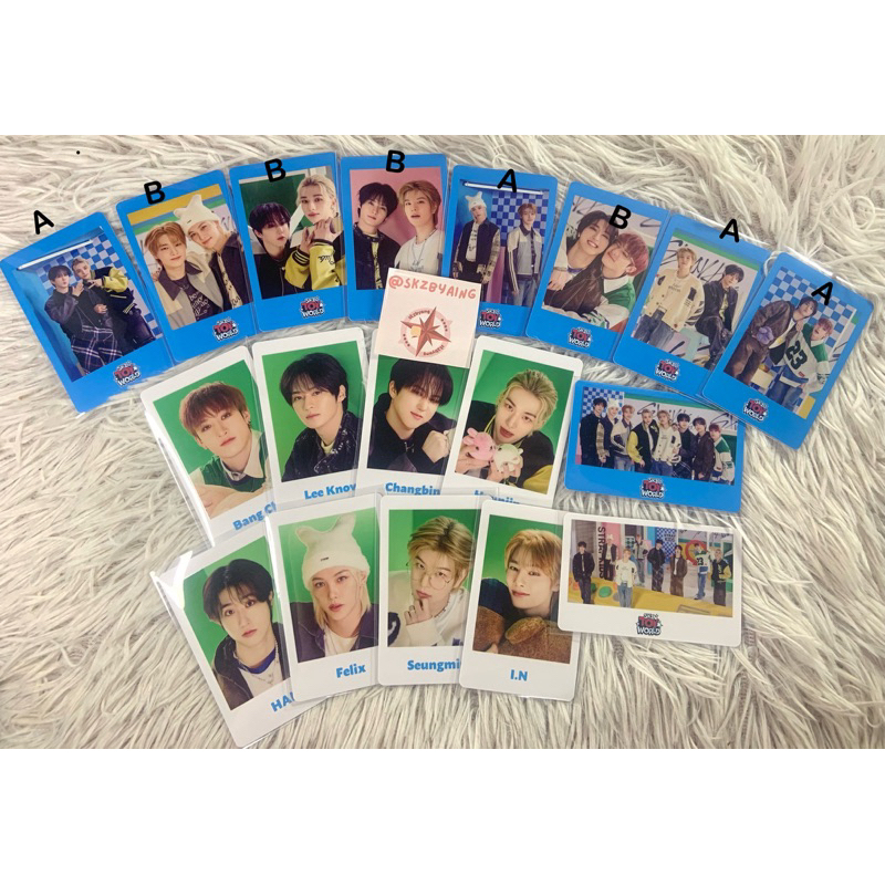 [OFFICIAL] Stray Kids SKZ Toy World Photocard KPOP | Shopee Malaysia