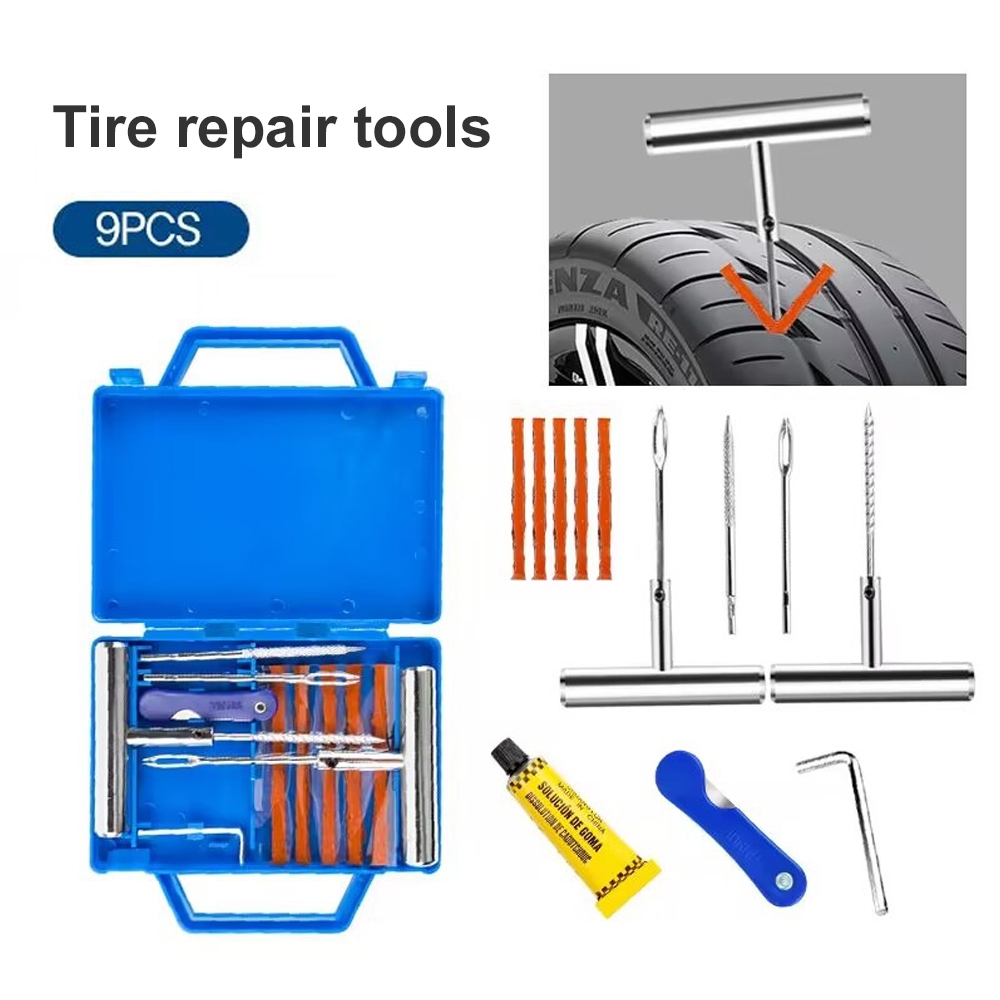 Car tire repair tool set Metal tire repair tool Vacuum Tire Quick ...
