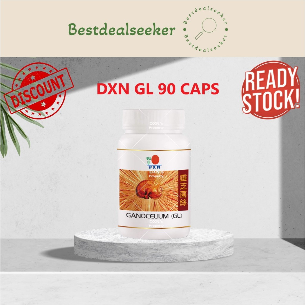 Complément Alimentaire DXN - Reishi Gano RG 90 + Ganocelium GL 90 & Spiruline 120 Gélules