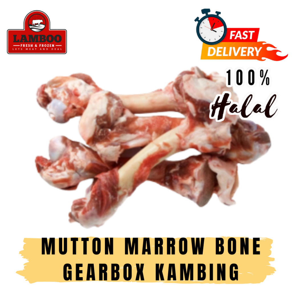 Australia Mutton Marrow Bone - Gearbox Kambing - 1kg | Shopee Malaysia