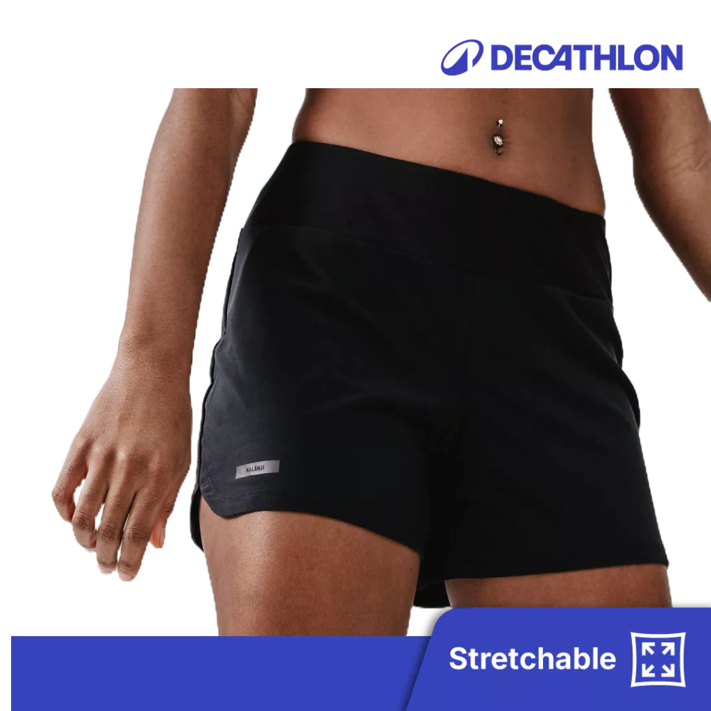 Decathlon Kalenji Running Shorts Women Quick Dry Stretchable Shopee Malaysia