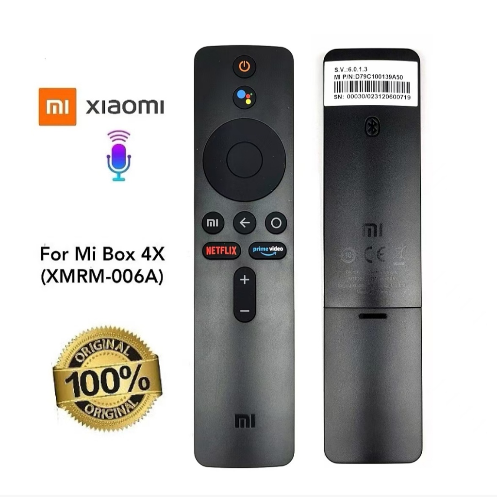 Xiaomi mi tv Box 4X (XMRM-006A) Remote Control With Voice Bluetooth ...