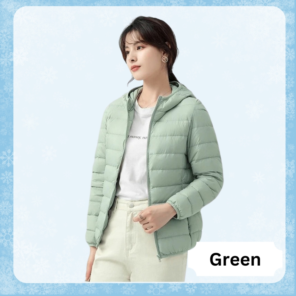 Winter Jacket Woman Plus Size Duck Ultra Light Down Jacket Women Hoodie Padded Snow Puffer Jacket Baju Winter Shopee Malaysia