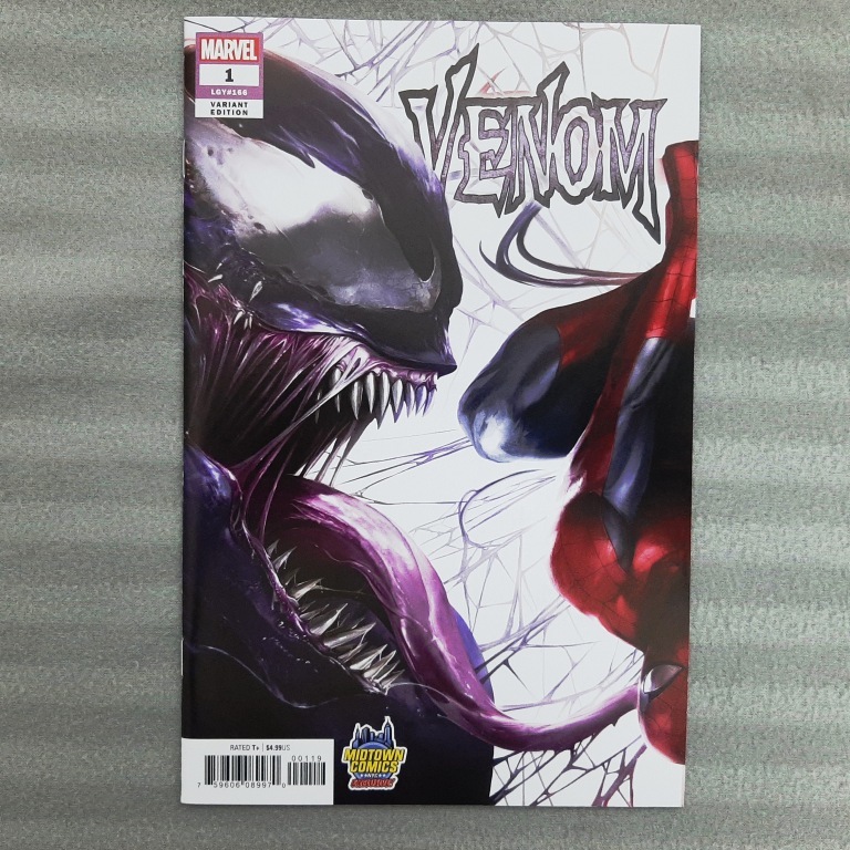 Venom #1 Francesco Mattina Midtown Variant (4th Series Marvel Comics ...